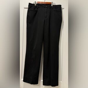 Lauren Ralph Lauren Caitlin Black Dress Pants Women’s Size 10 Straight Leg